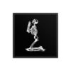 Skeleton Praying Vintage Framed Poster - Image 5