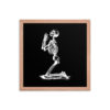 Skeleton Praying Vintage Framed Poster - Image 8