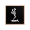 Skeleton Praying Vintage Framed Poster - Image 10