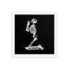 Skeleton Praying Vintage Framed Poster - Image 11